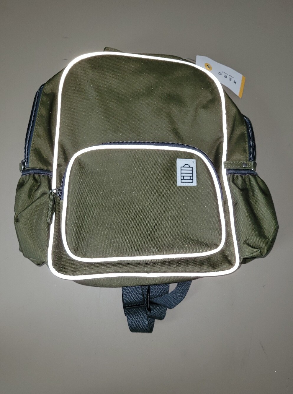NWT - HERO New York Brand Olive Green Mini - Backpack.
